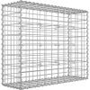 Gabion rács, galvanizált acél hálóval 100x80x30cm