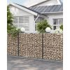 Gabion rács, galvanizált acél hálóval 100x90x30cm