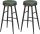 VASAGLE Echo Collection ULBC090C01 Bárszékek, 2 darabos készlet, Konyhai székek, Reggeliző