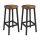 VASAGLE 2 darabos bárszék készlet, magas konyhai székek, erős acél váz, 65 cm