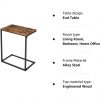 VASAGLE Oldalsó asztal, kis kanapéasztal, végasztal, laptop asztal, hálószobához, nappaliba,